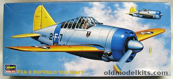 Hasegawa 1/72 F2A-2 Buffalo - US Navy Hi-Vis - (F2A2), AP45 plastic model kit